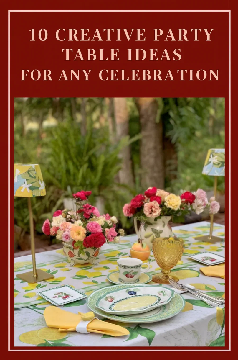 10 Creative Party Table Ideas for Any Celebration