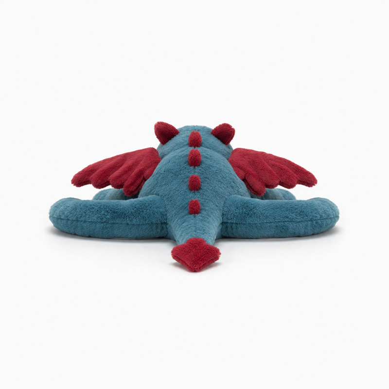 Blue Dragon Plush Toy – 50 cm