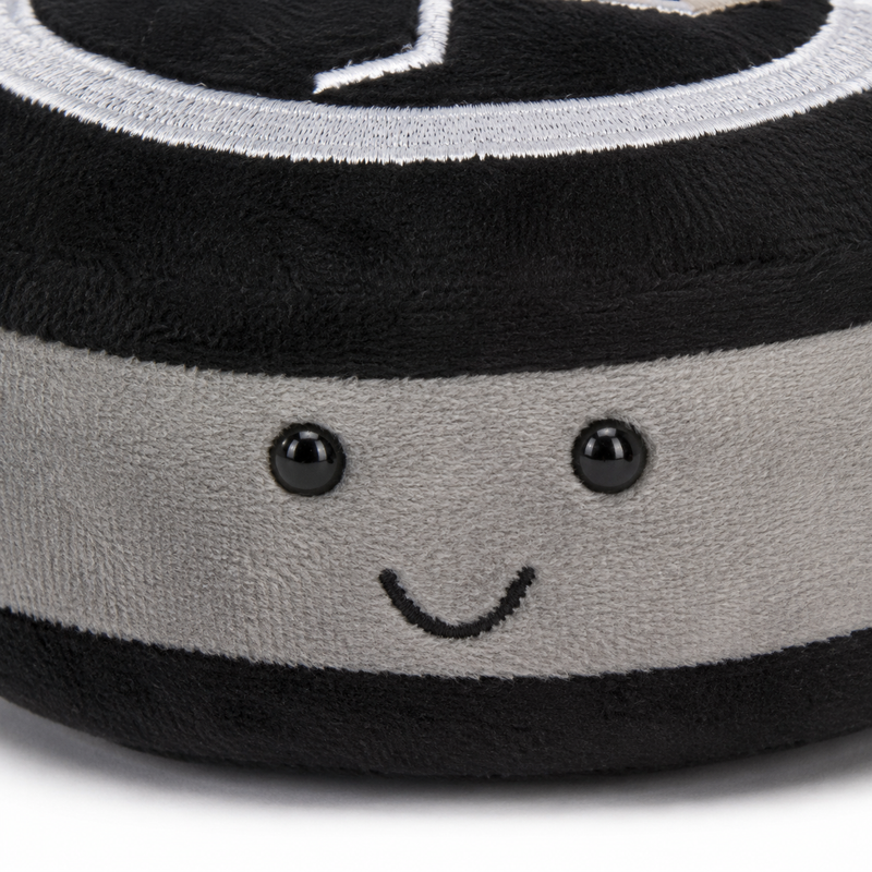 Ice Hockey Puck Plush Toy – 13cm