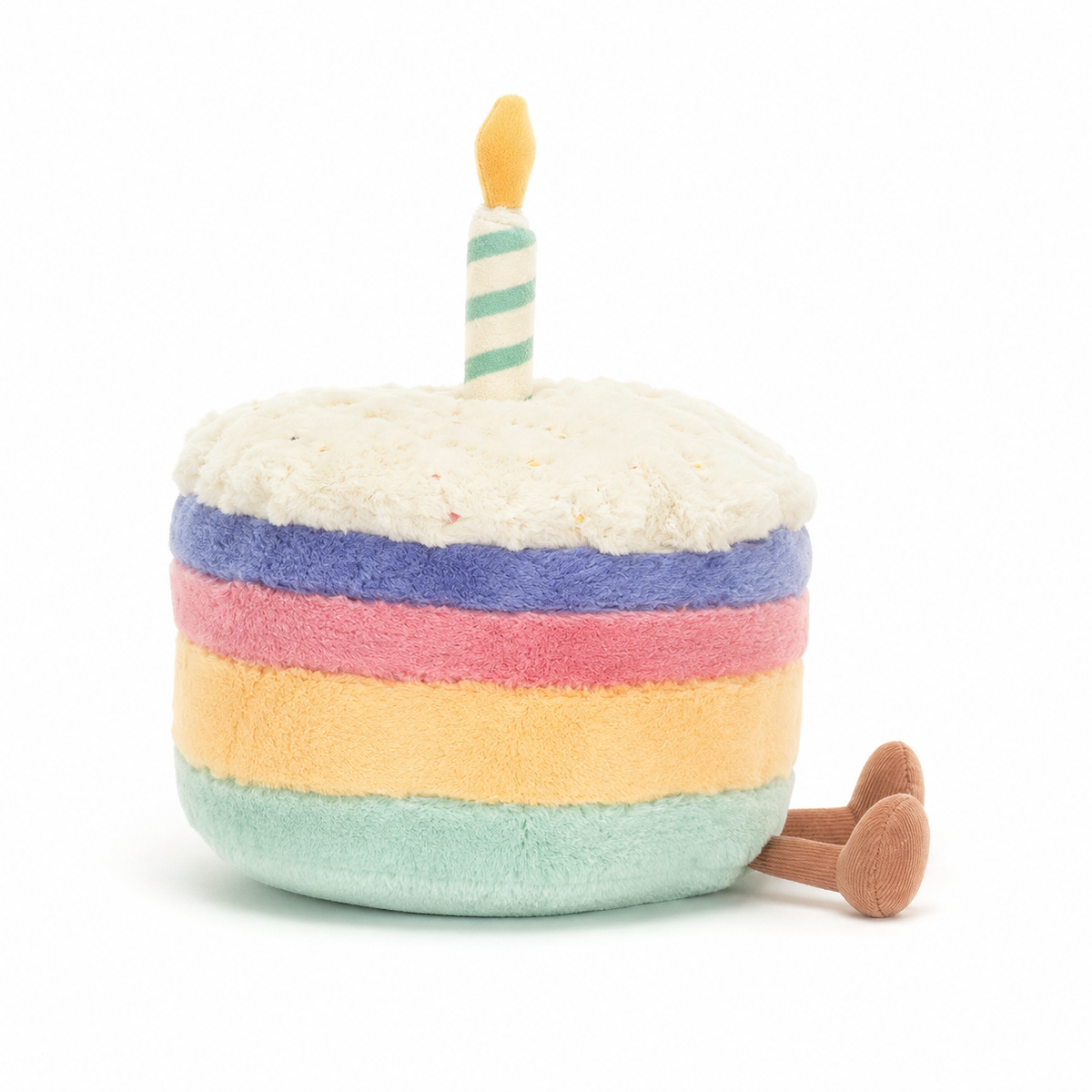 Rainbow Cake Plush Toy – 22cm