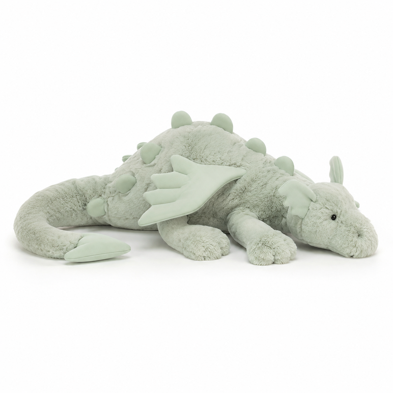 Matcha Dragon Plush Toy – 50cm