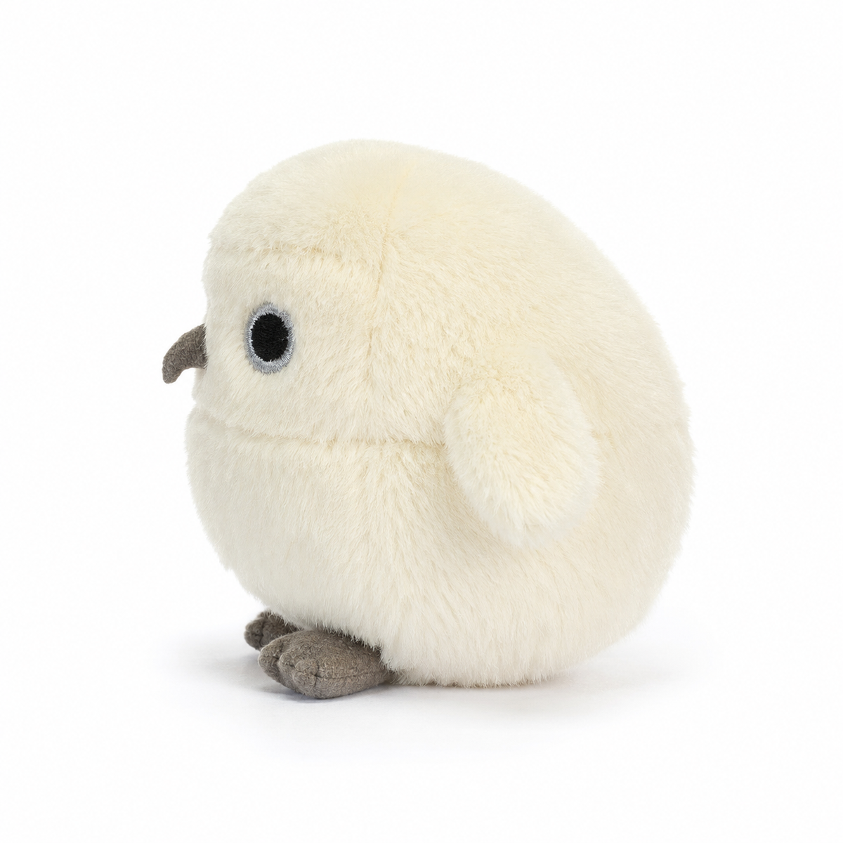 White Owl Plush Toy – 11cm