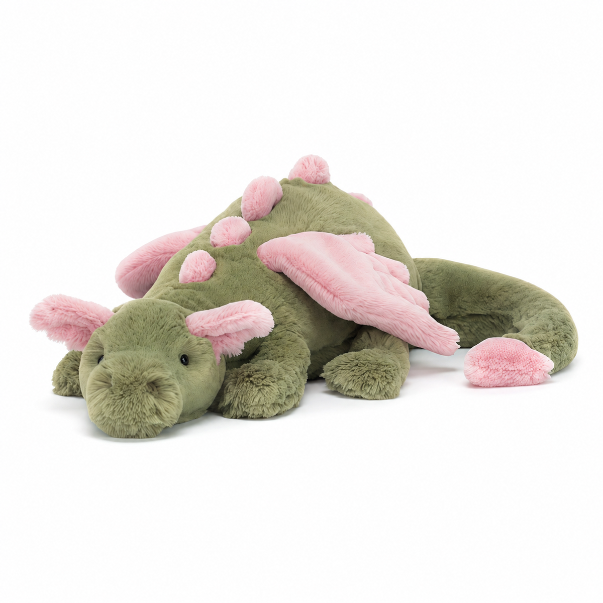 Matcha pink Dragon Green Plush Toy – 50cm