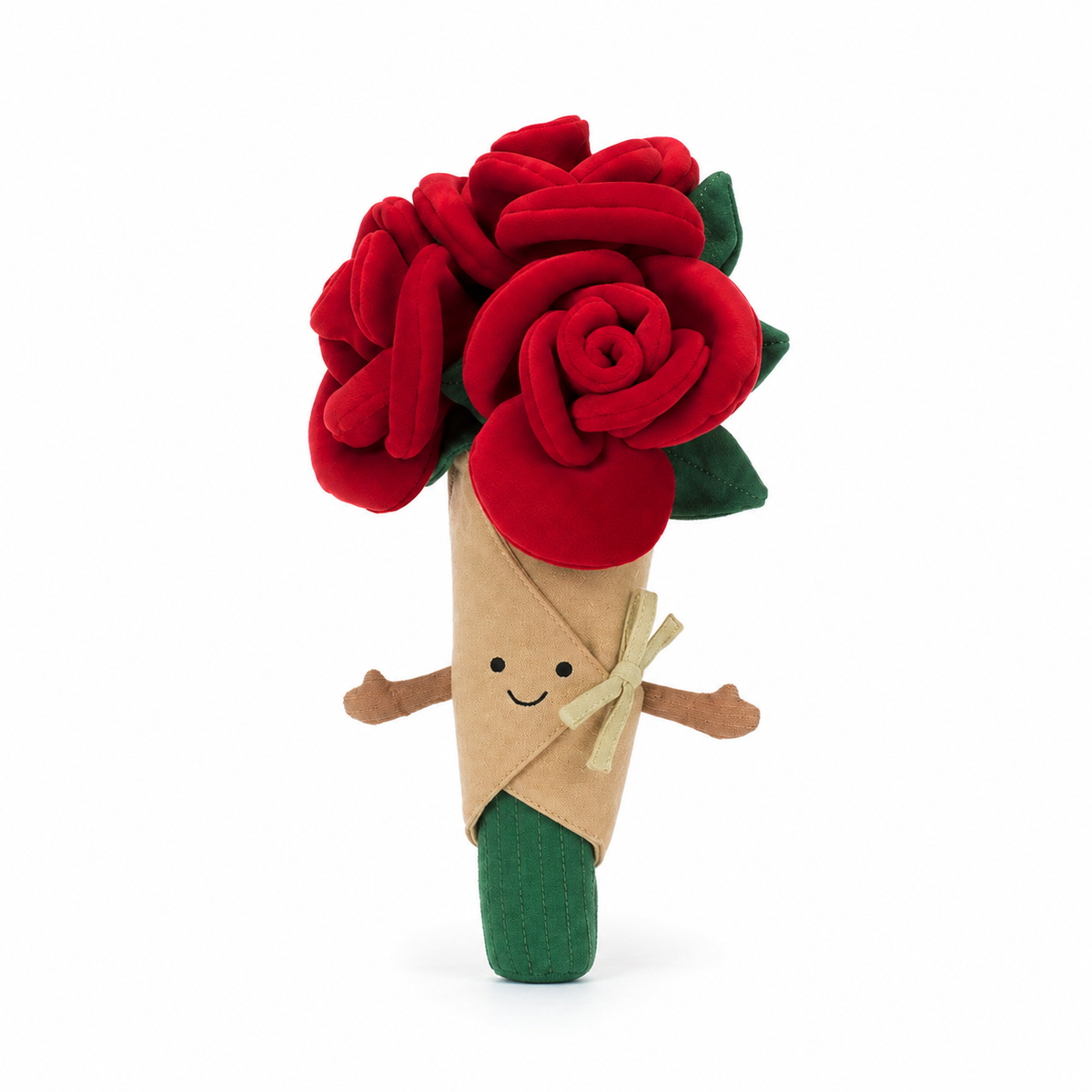 Rose Bouquet Plush Toy – 30cm