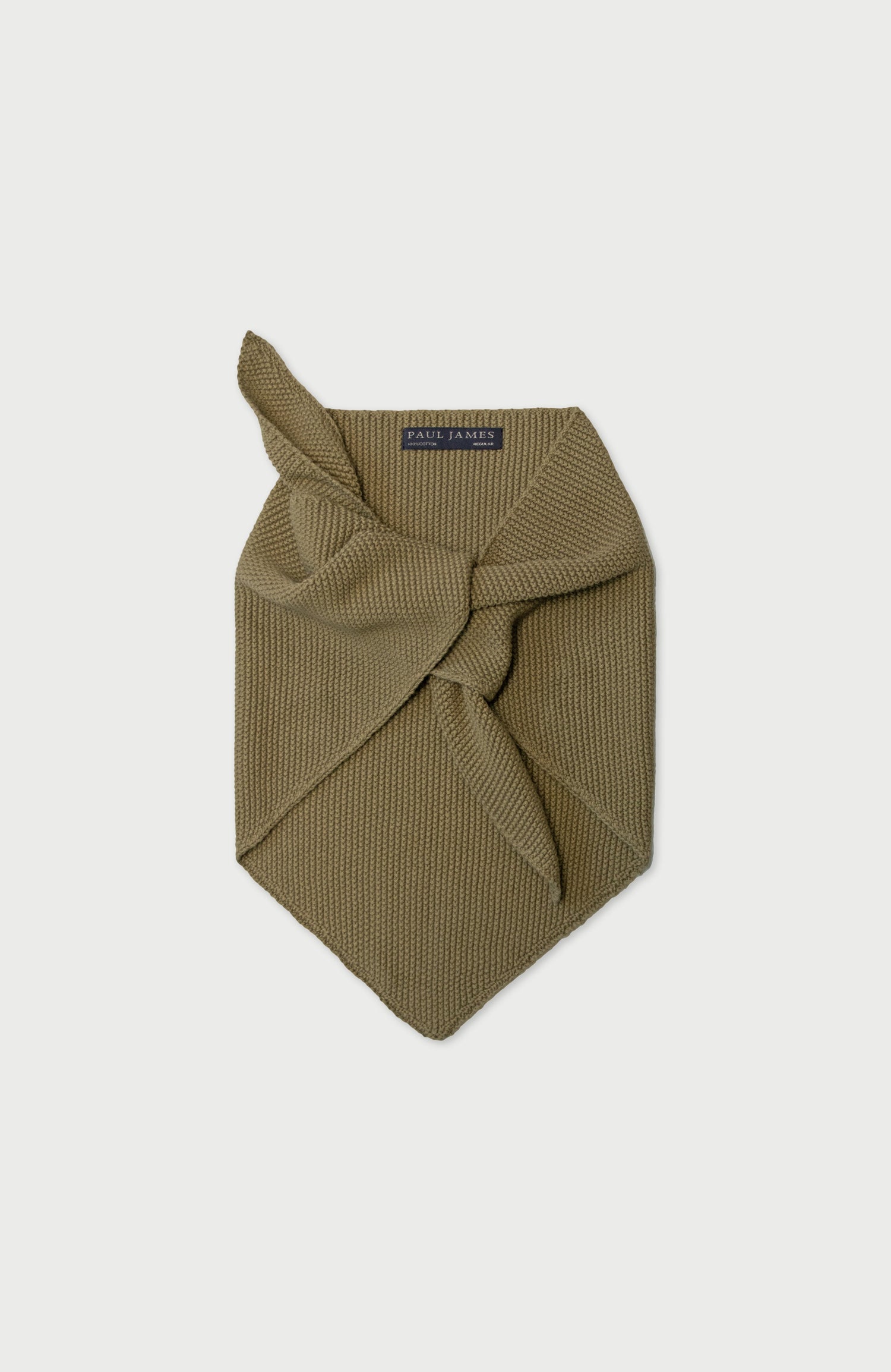 Cotton Textured Triangle Scarf