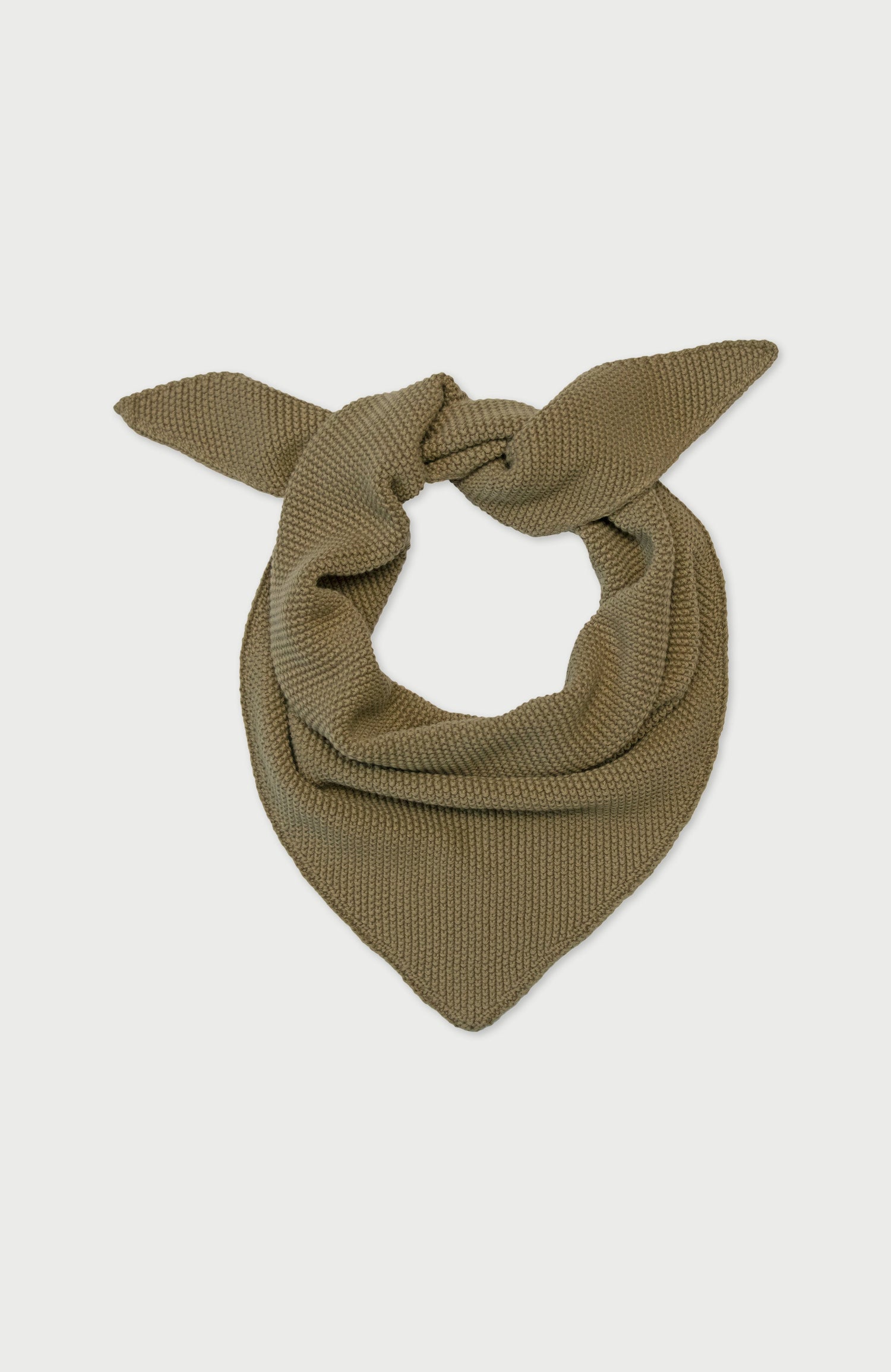 Cotton Textured Triangle Scarf