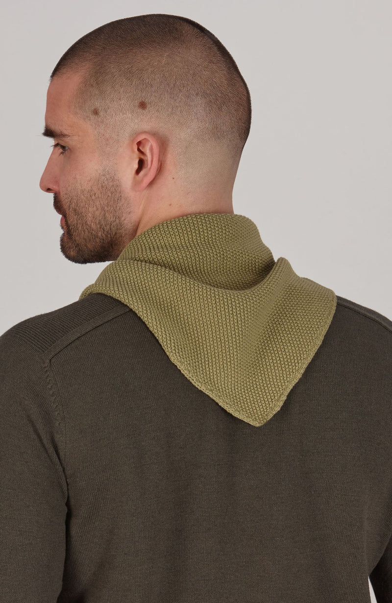 Cotton Textured Triangle Scarf