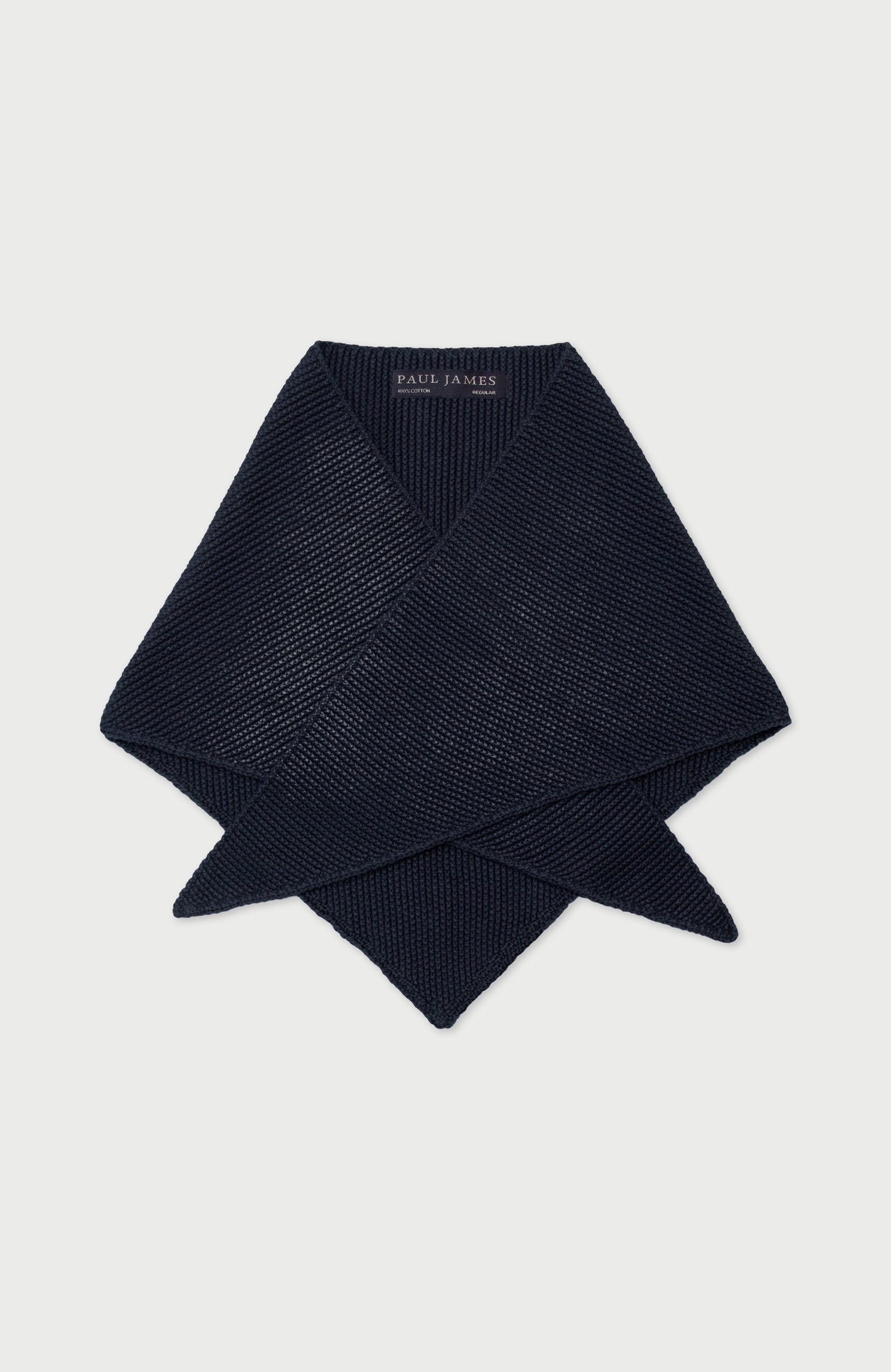 Cotton Textured Triangle Scarf