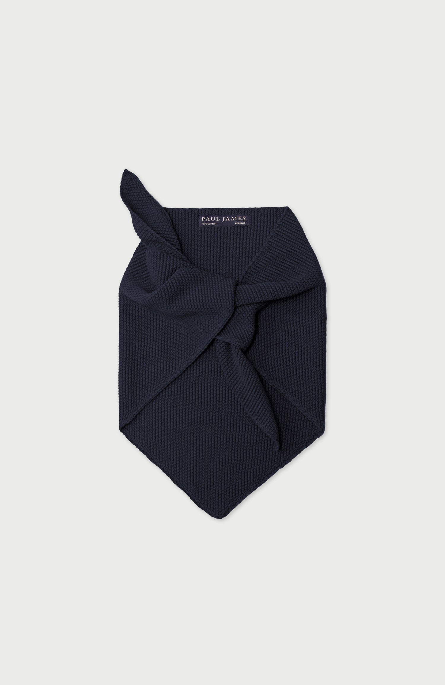 Cotton Textured Triangle Scarf