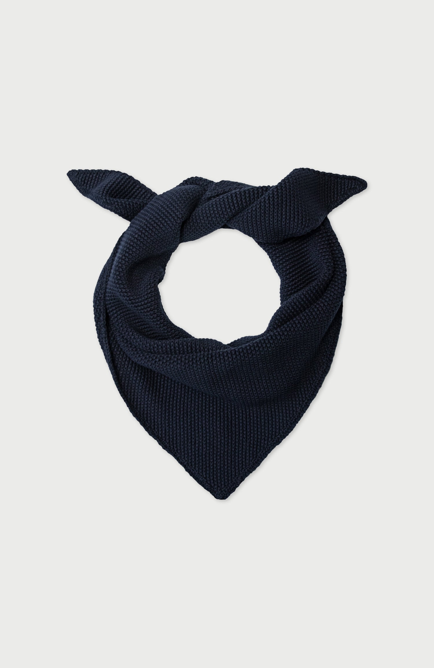 Cotton Textured Triangle Scarf