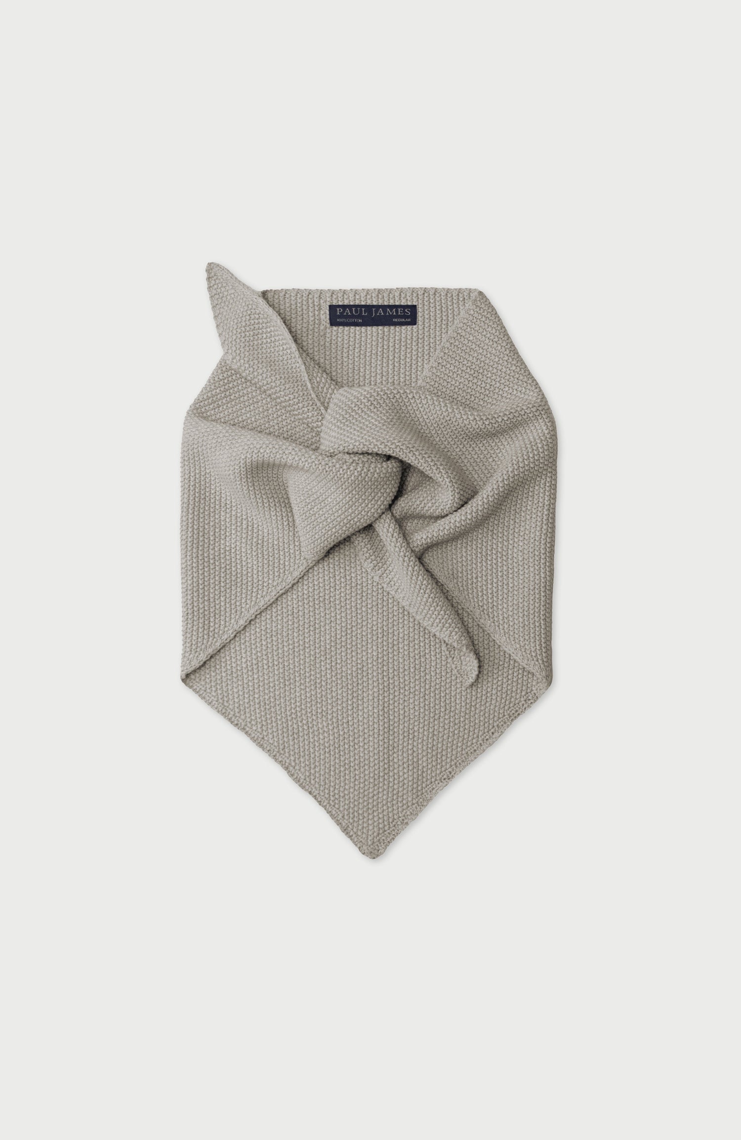 Cotton Textured Triangle Scarf