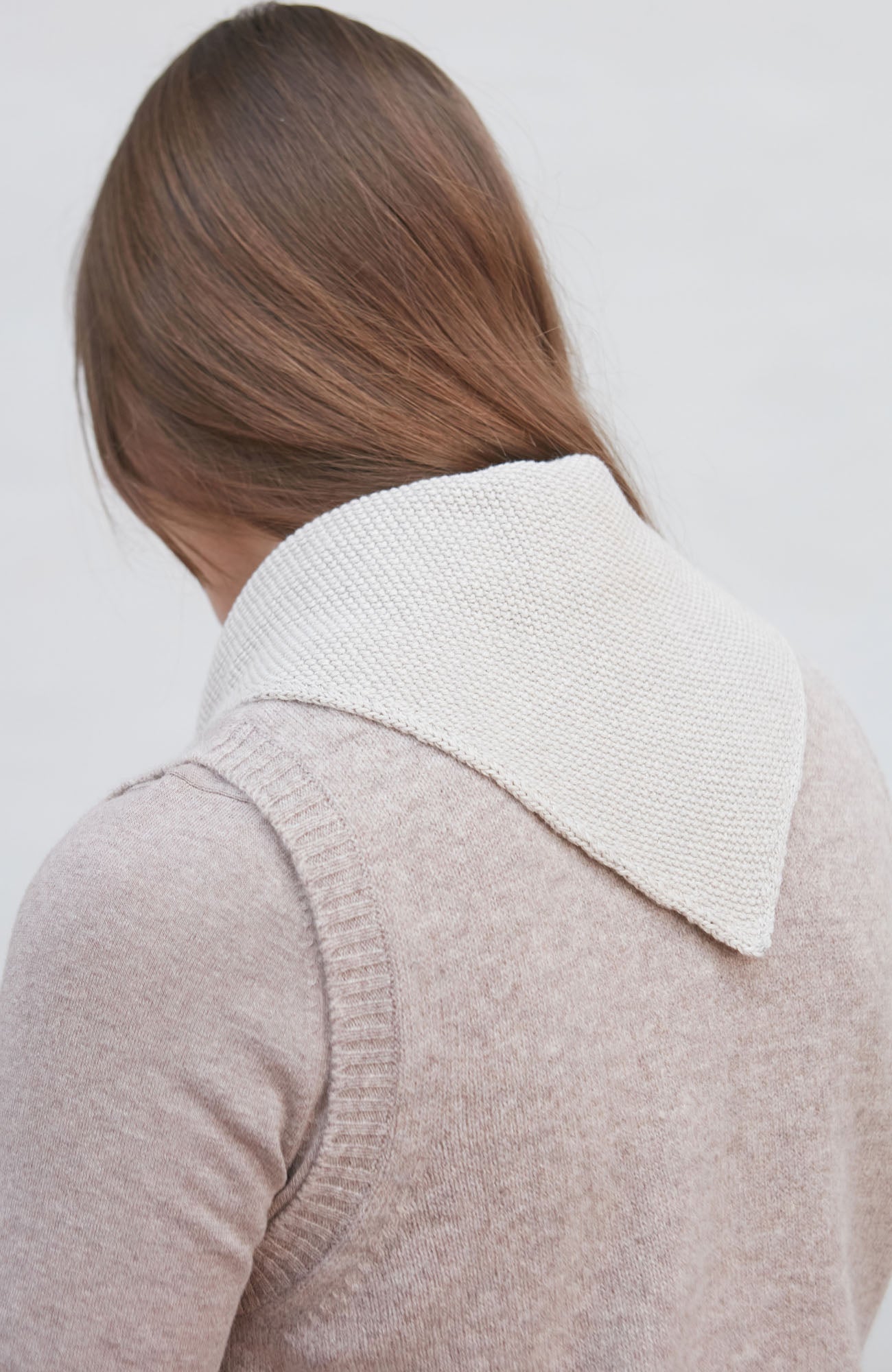 Cotton Textured Triangle Scarf