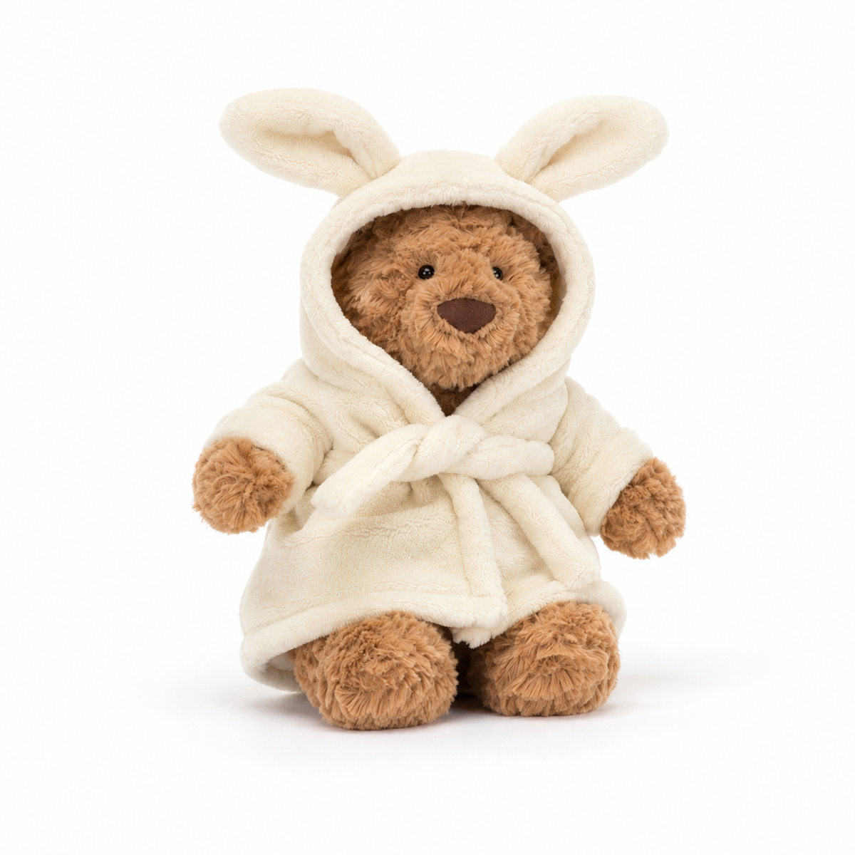Barcelona Bear Bathrobe Plush Toy – 28cm