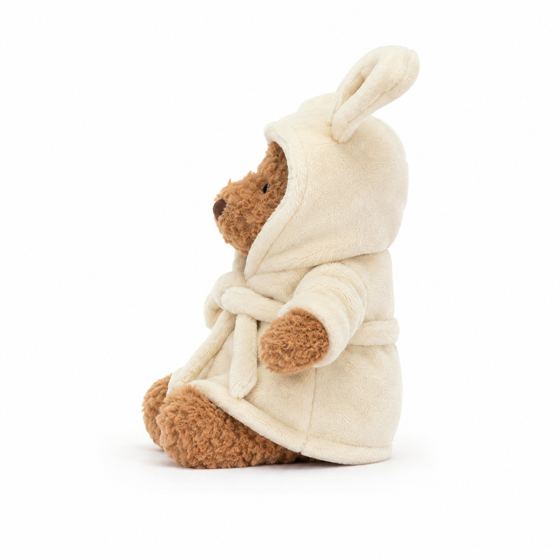 Barcelona Bear Bathrobe Plush Toy – 28cm
