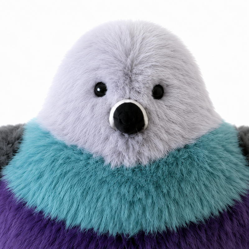 Leicester Pigeon Plush Toy – 20cm