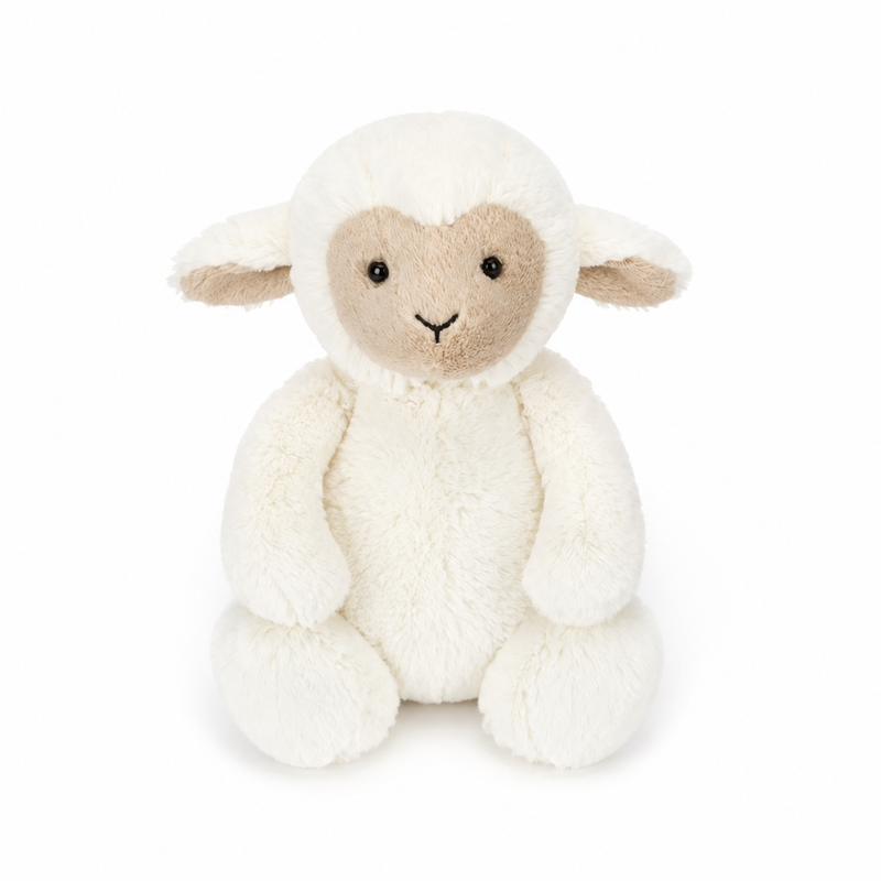 Shy Lamb Plush Toy – 31 cm