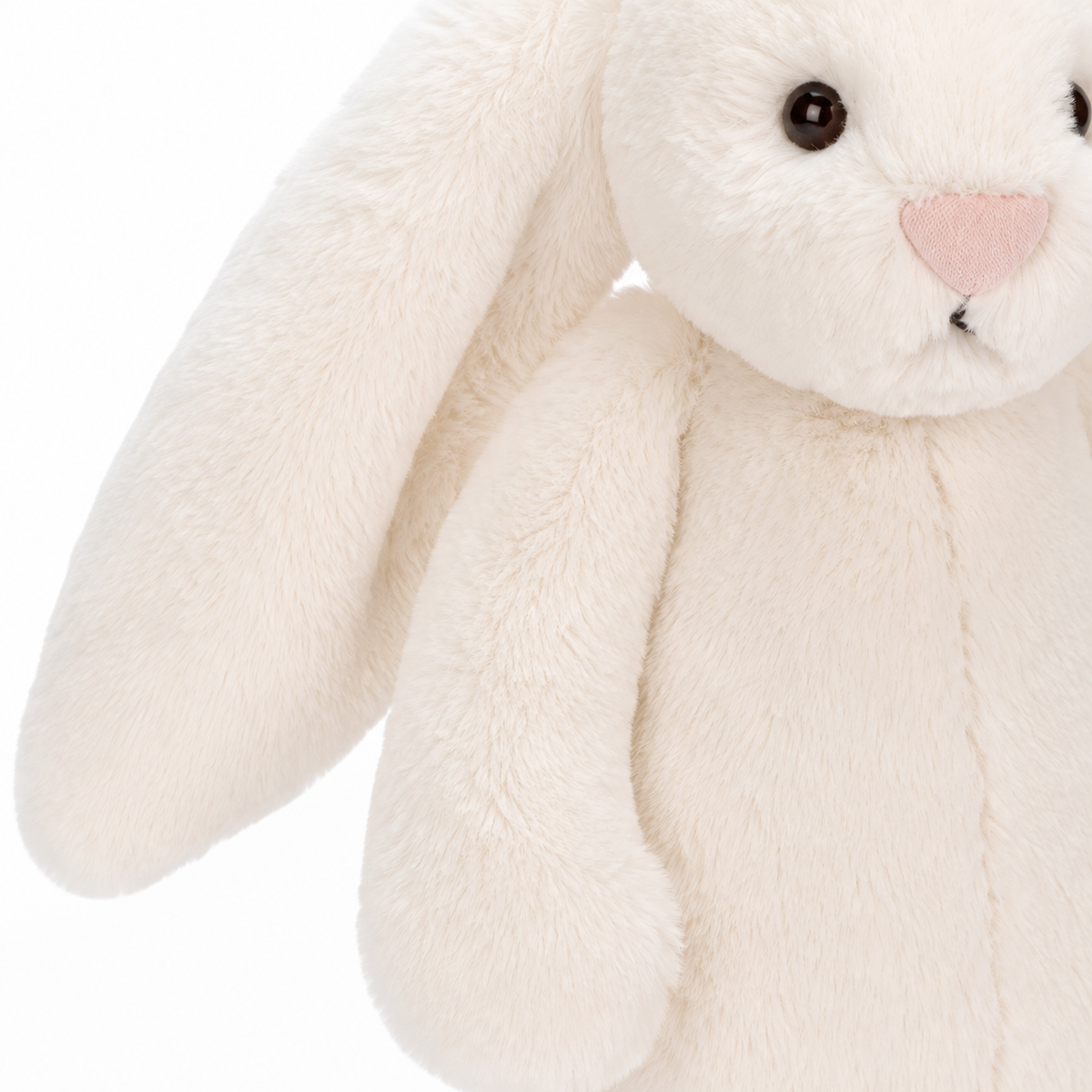 White Bonnie Rabbit Plush Toy – 40cm