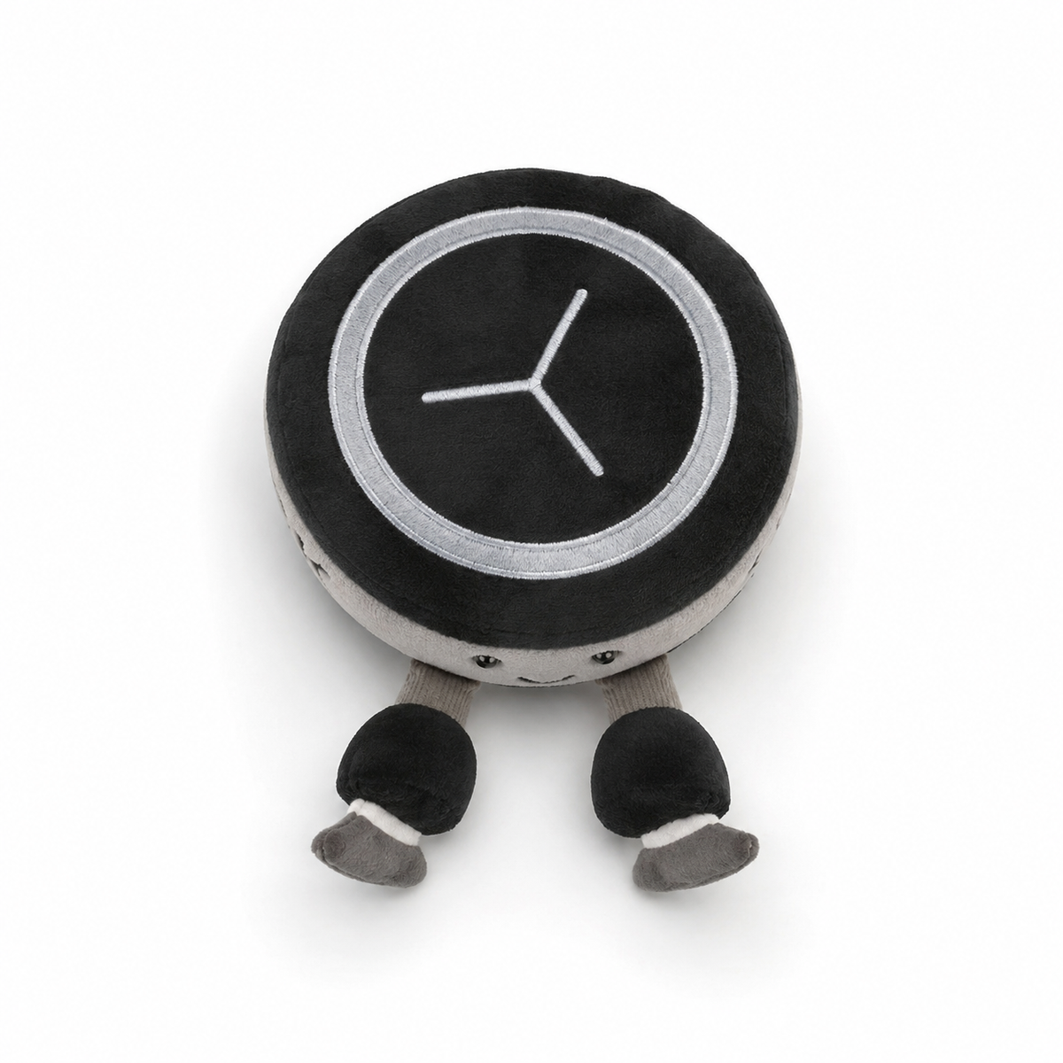 Ice Hockey Puck Plush Toy – 13cm