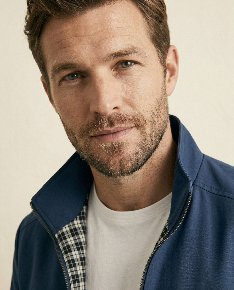 Bomber Jacket Refined Coastal