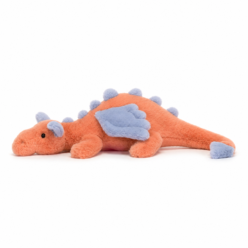 Persimmon Dragon Plush Toy – 50 cm