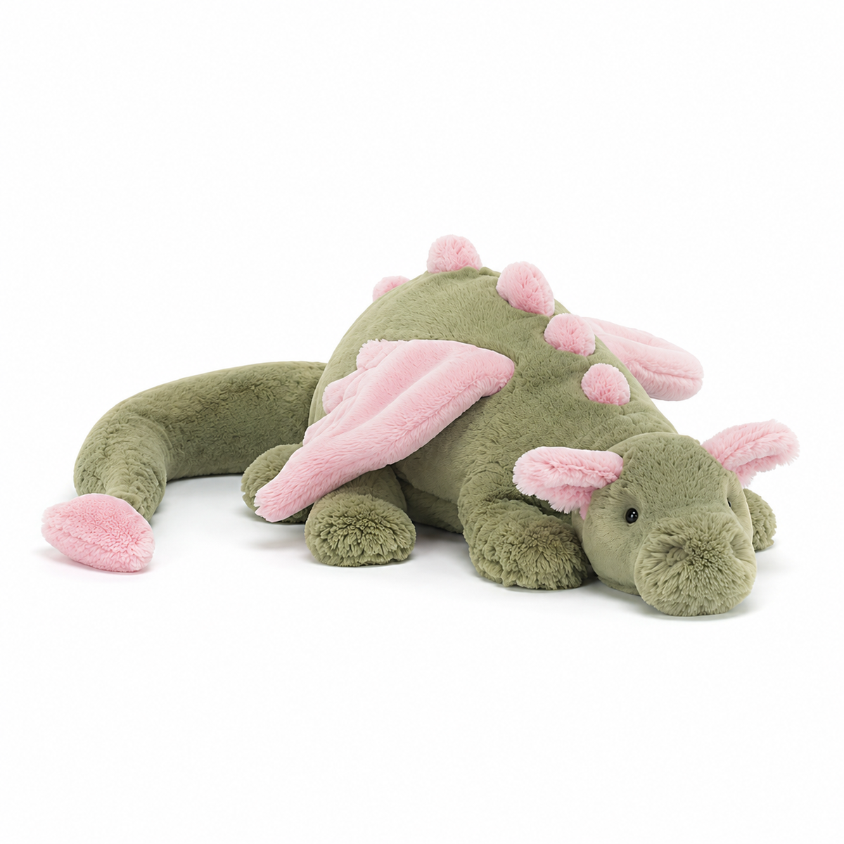 Matcha pink Dragon Green Plush Toy – 50cm
