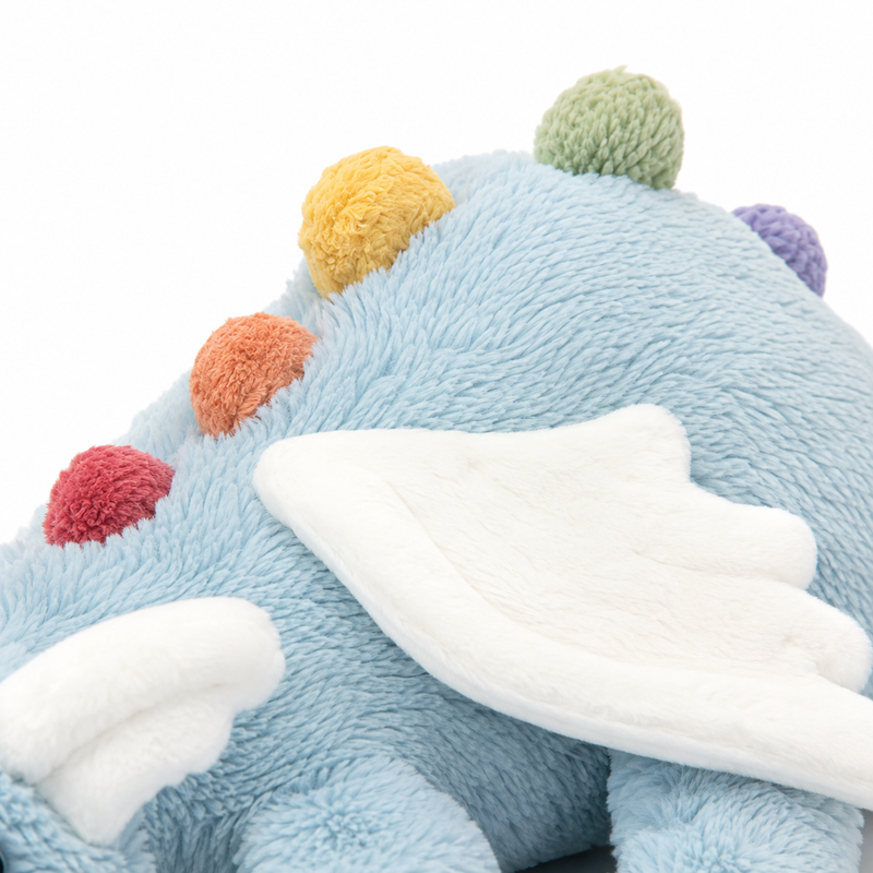 Sky Dragon Blue Plush Toy – 66 cm