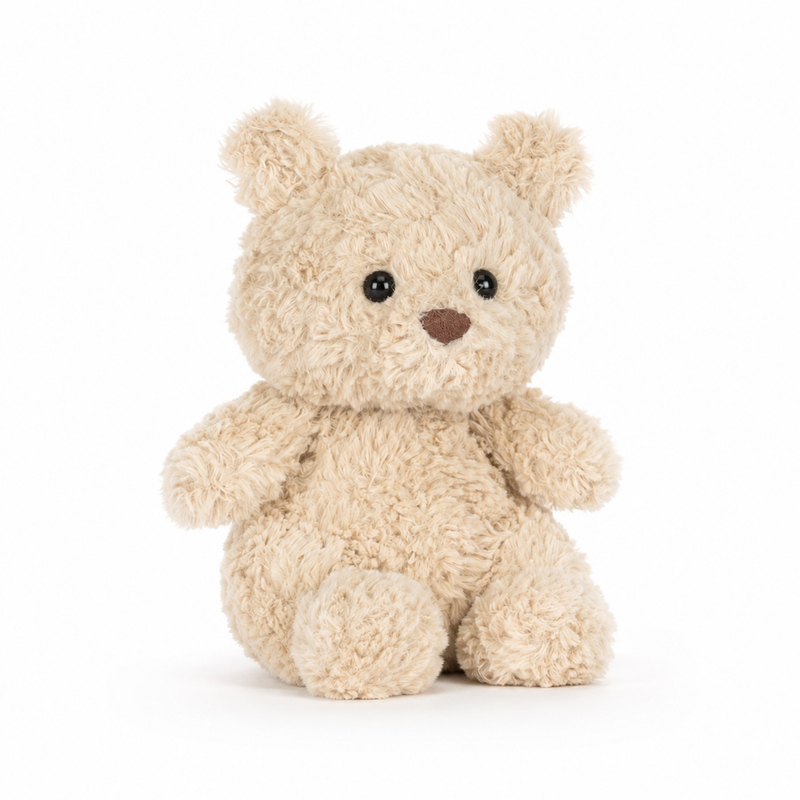 Cream Bear Cub Plush Toy
