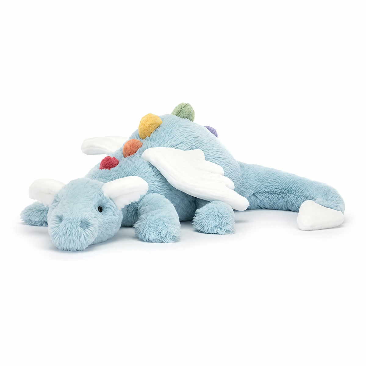 Sky Dragon Blue Plush Toy – 88 cm