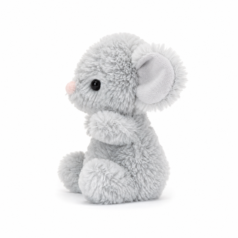 Gray Mouse Plush Toy – 15cm