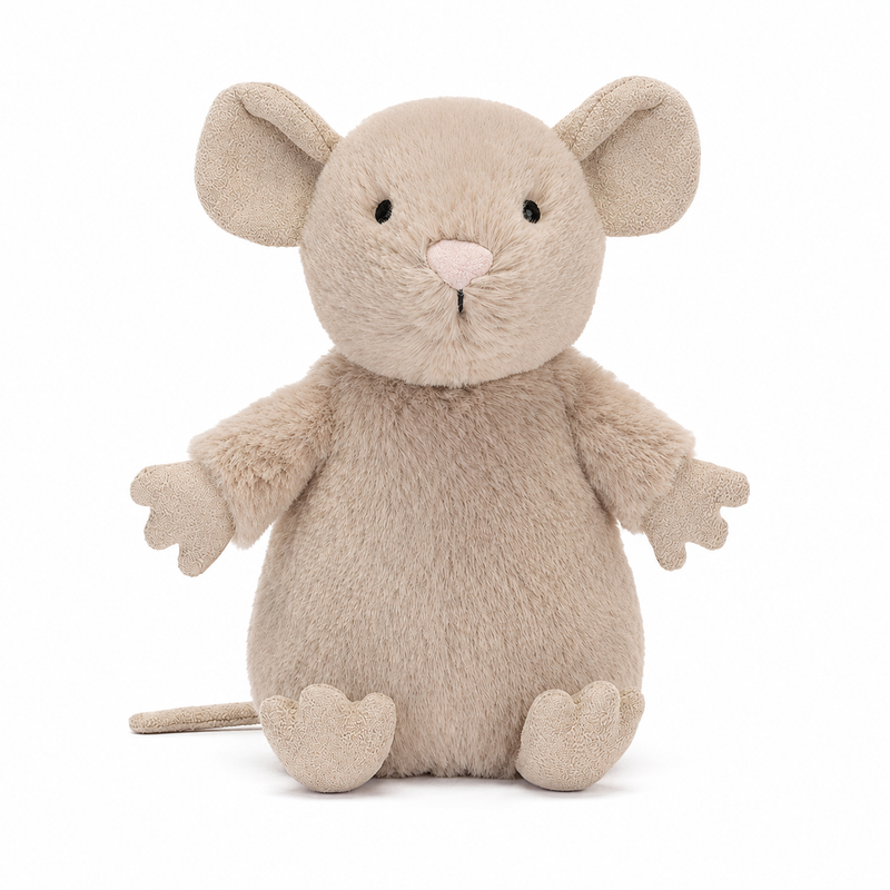 Nipit Mouse Plush Toy – 13cm