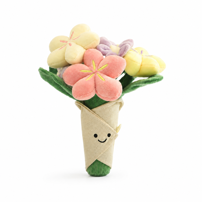 Bouquet of Flowers Plush Toy – 30 cm