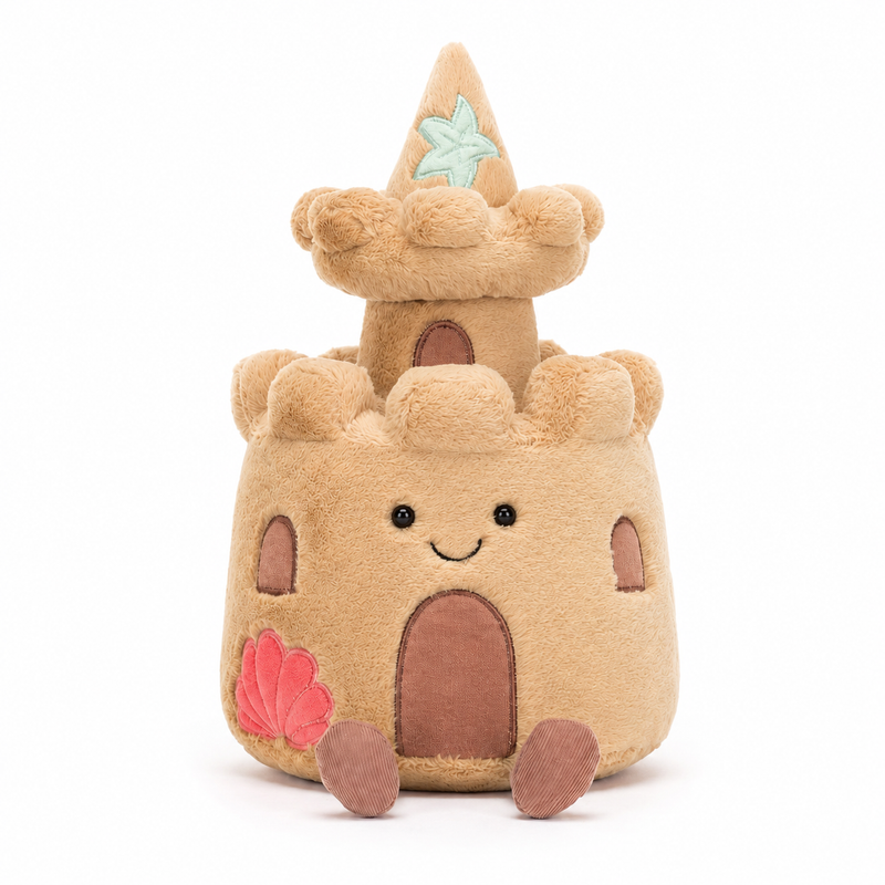 Beach Castle Plush Toy – 25cm