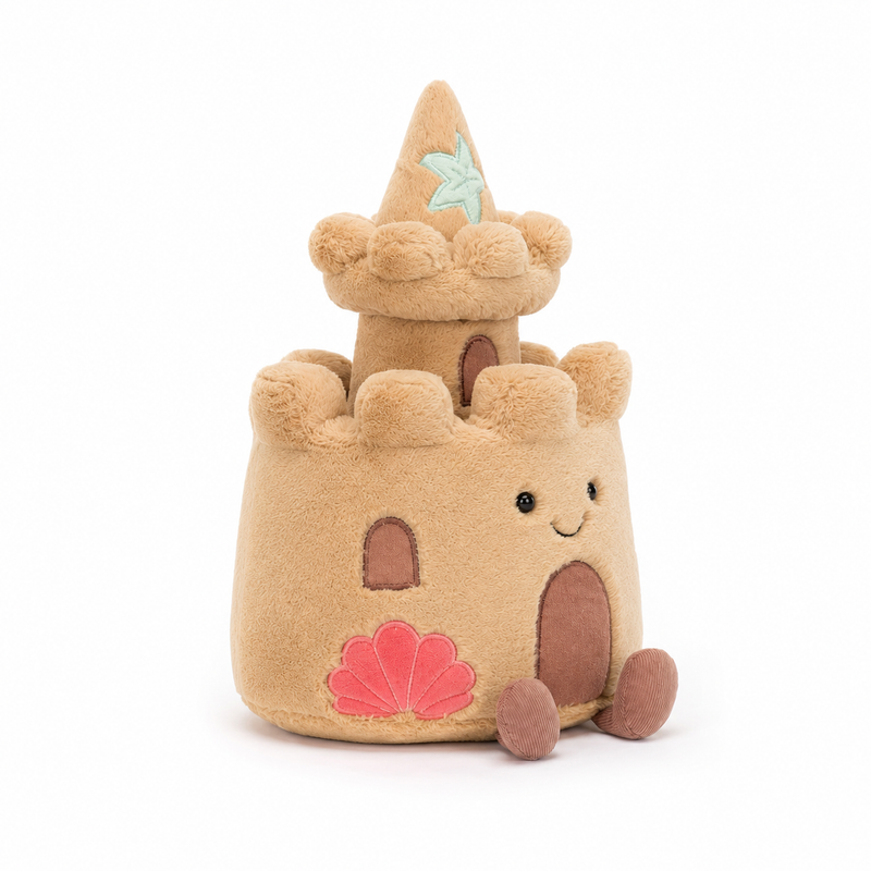 Beach Castle Plush Toy – 25cm