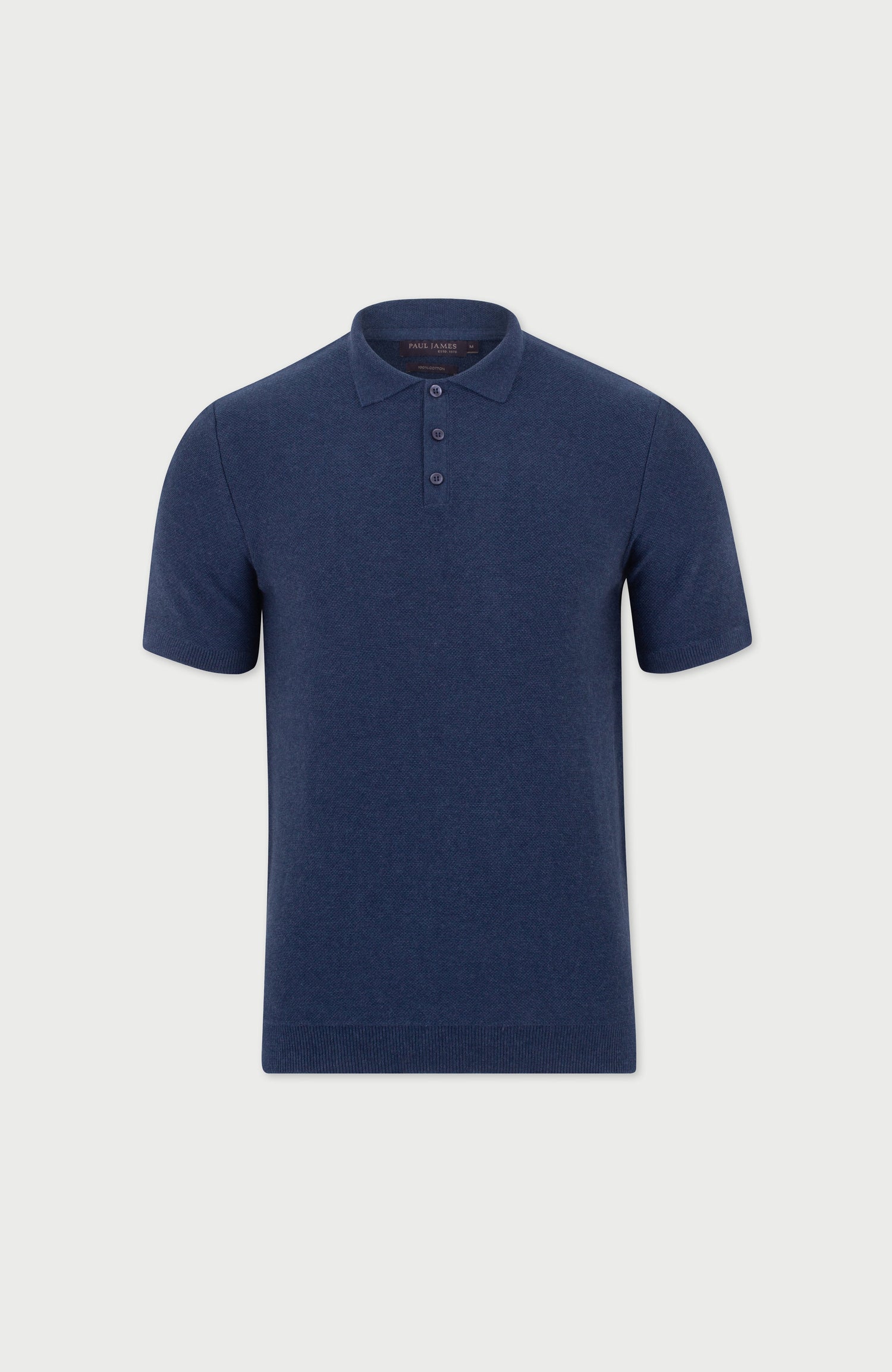 Mens Midweight Cotton Short Sleeve Polo Shirt