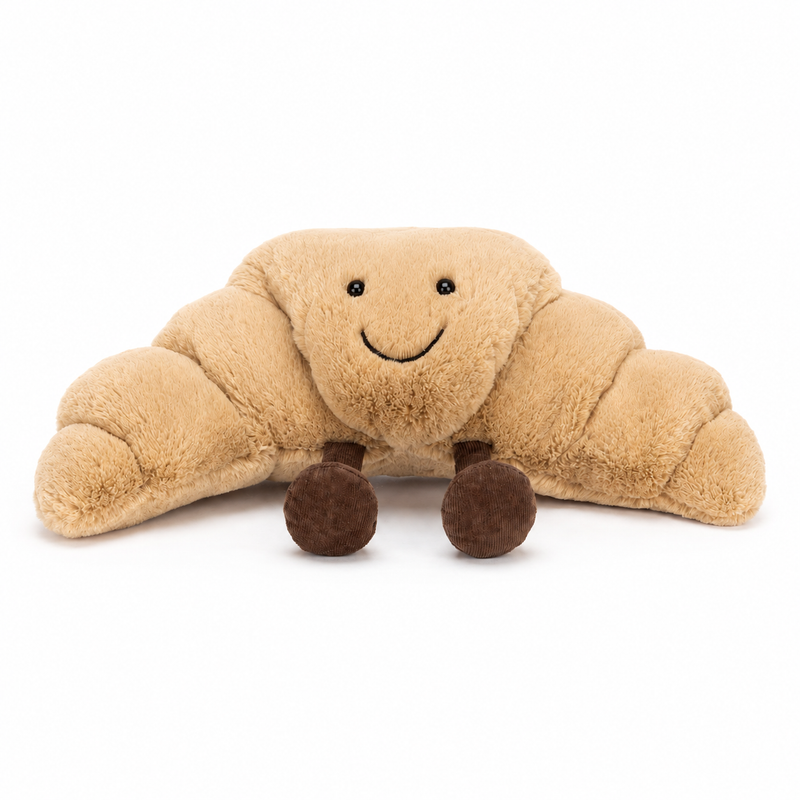 Croissant Plush Toy – 20cm