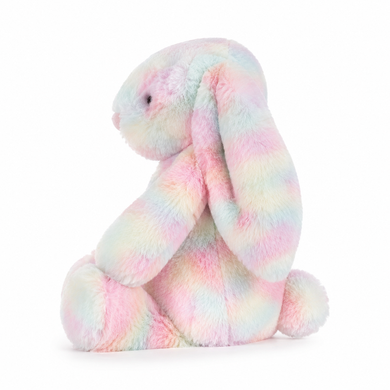 Pastel Multicolor Rabbit Plush Toy – 31cm