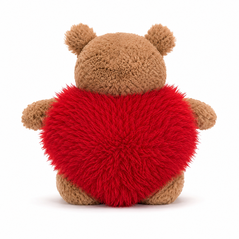 Red Heart Bear Plush Toy