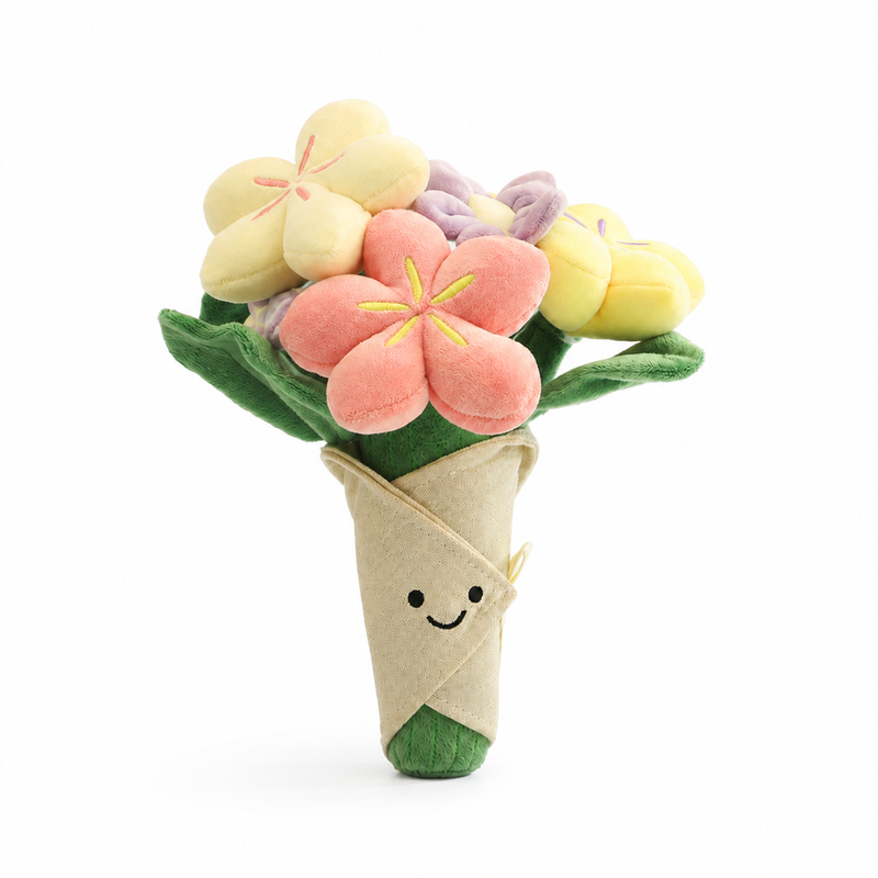Bouquet of Flowers Plush Toy – 30 cm