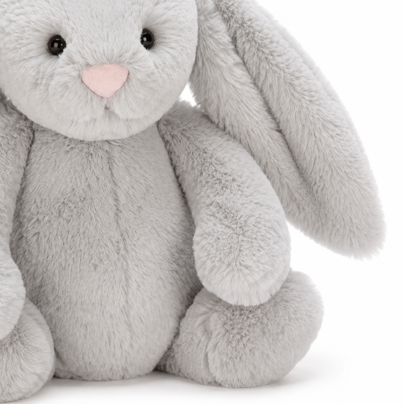 Gray Bonnie Rabbit Plush Toy – 40cm