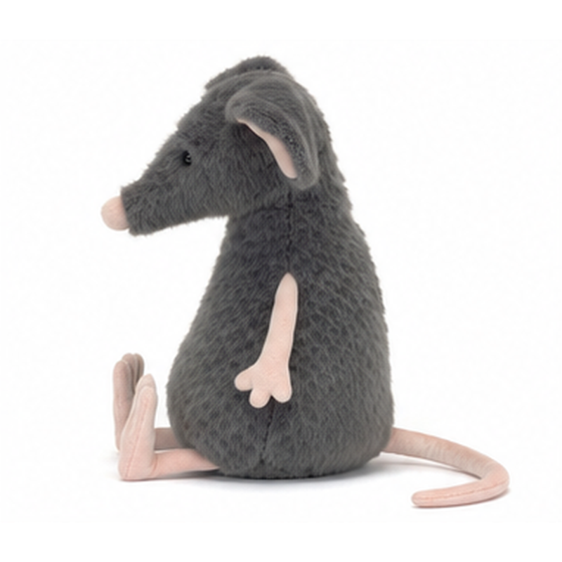 Sad Mouse Plush Toy – 25 cm