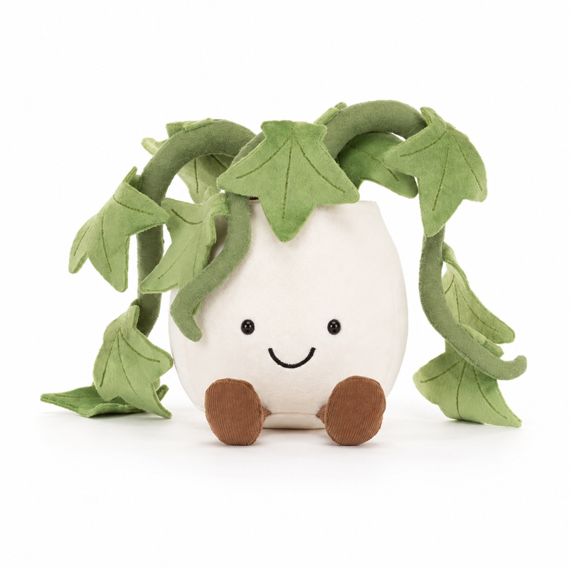 Ivy Potted Plant Plush Doll – 16 cm