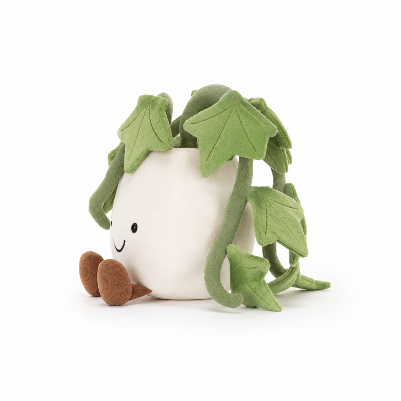 Ivy Potted Plant Plush Doll – 16 cm