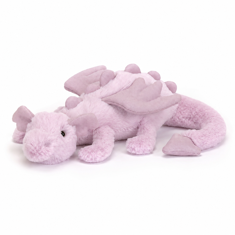 Purple Dragon Plush Toy – 50 cm