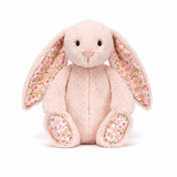 Pink Floral Bonnie Bunny Plush Toy – Pink 31cm