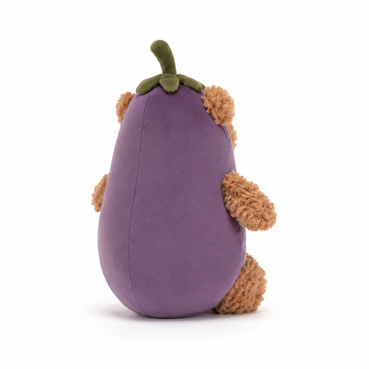 Eggplant Barcelona Bear Plush Toy – 26cm