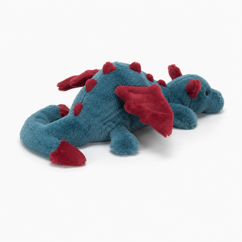 Blue Dragon Plush Toy – 50 cm