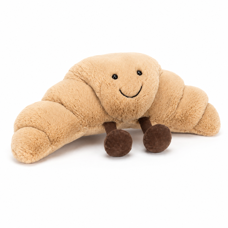 Croissant Plush Toy – 20cm