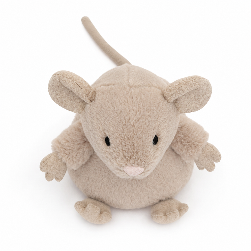 Nipit Mouse Plush Toy – 13cm