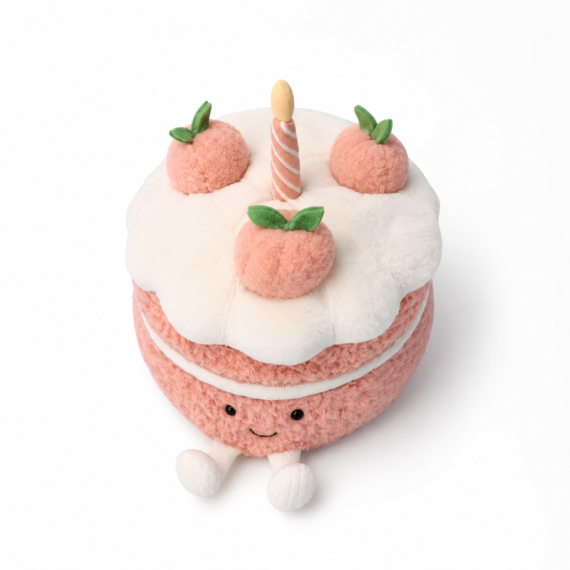 Peach Cake Plush Toy