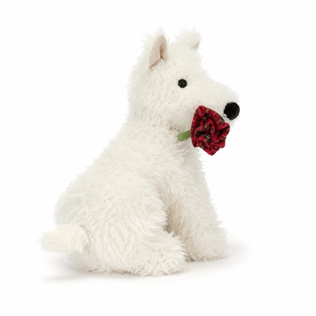 Confession Rose West Highland Dog Plush Toy – 25 cm